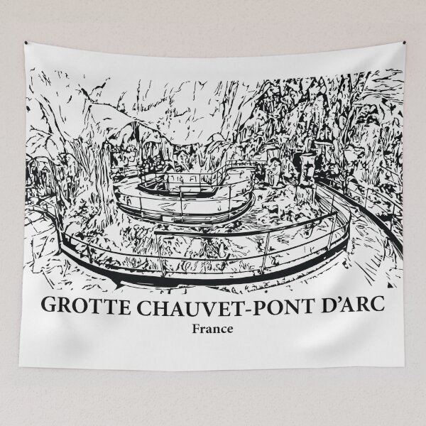 Item preview, Grotte Chauvet-Pont d’Arc - France designed and sold by Lakeric Cityscapes.