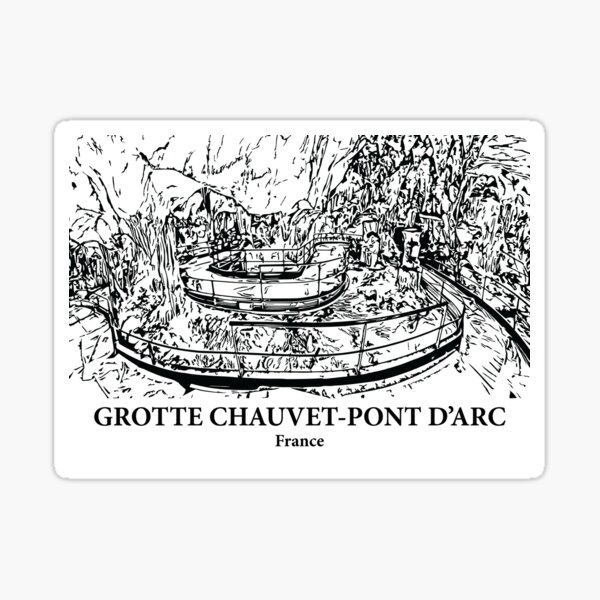 Artikel-Vorschau von Grotte Chauvet-Pont d’Arc – Frankreich, designt und verkauft von Lakeric.