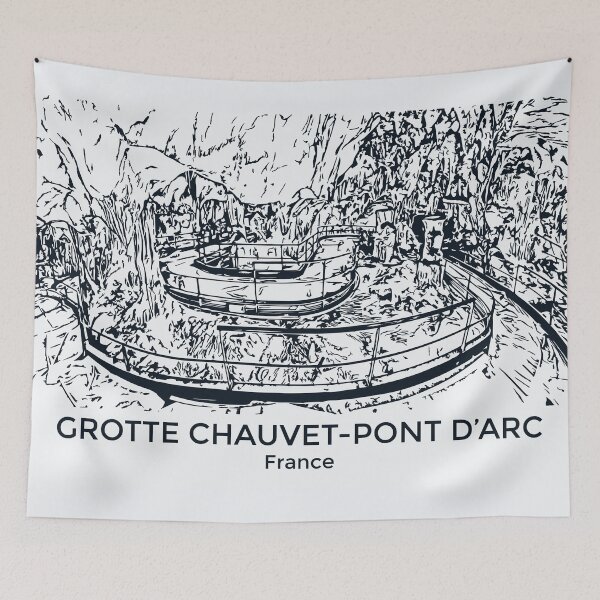 Item preview, Grotte Chauvet-Pont d’Arc - France designed and sold by Lakeric Cityscapes.