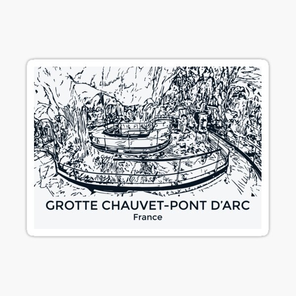 Artikel-Vorschau von Grotte Chauvet-Pont d’Arc – Frankreich, designt und verkauft von Lakeric.