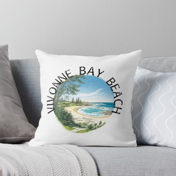 Item preview, Vivonne Bay Beach (with Black Lettering) designed and sold by VelvetRoom.