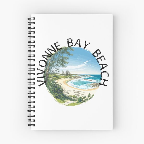 Item preview, Vivonne Bay Beach (with Black Lettering) designed and sold by VelvetRoom.
