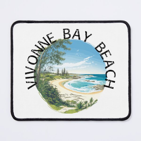 Item preview, Vivonne Bay Beach (with Black Lettering) designed and sold by VelvetRoom.
