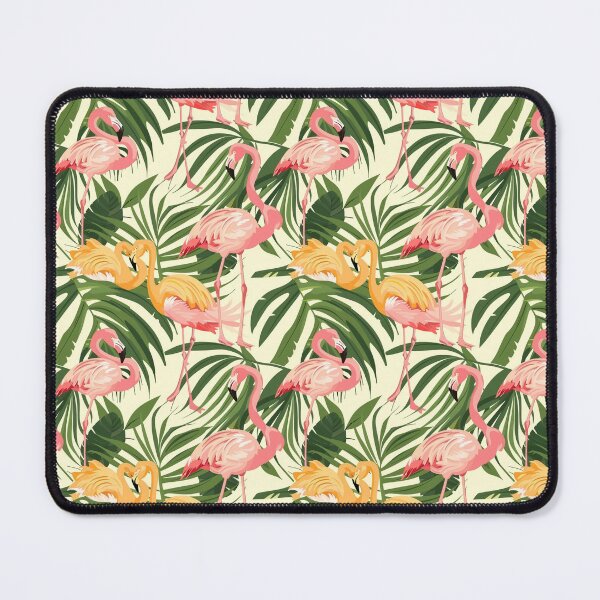 Item preview, Graceful Parade of Flamingos designed and sold by MidArtForge.