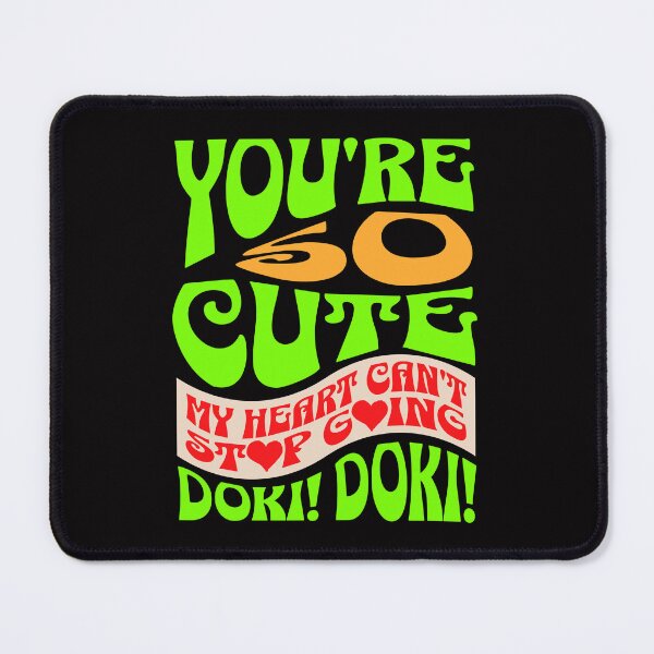 Item preview, Retro Doki-Doki Valentine's Day Love Design designed and sold by CoolCrazyQuirky.