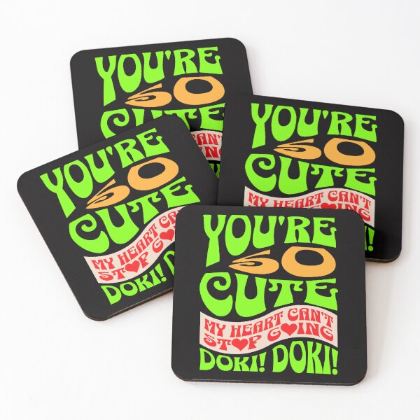 Item preview, Retro Doki-Doki Valentine's Day Love Design designed and sold by CoolCrazyQuirky.