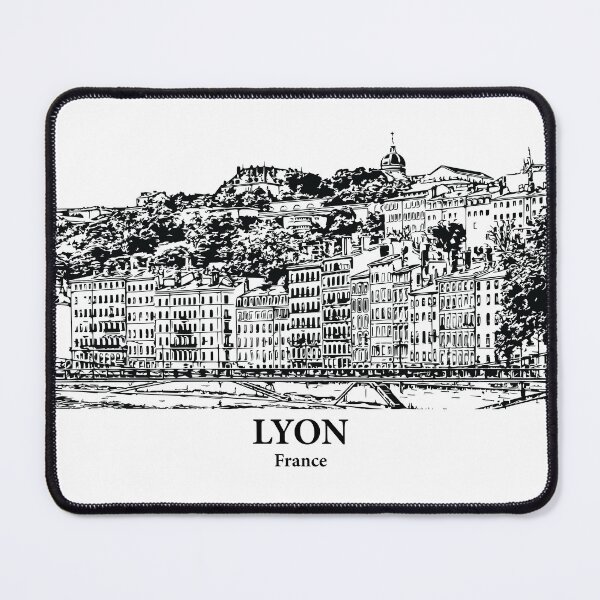 Item preview, Lyon - France designed and sold by Lakeric Cityscapes.