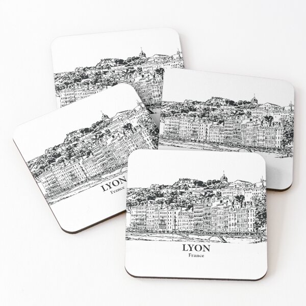 Item preview, Lyon - France designed and sold by Lakeric Cityscapes.