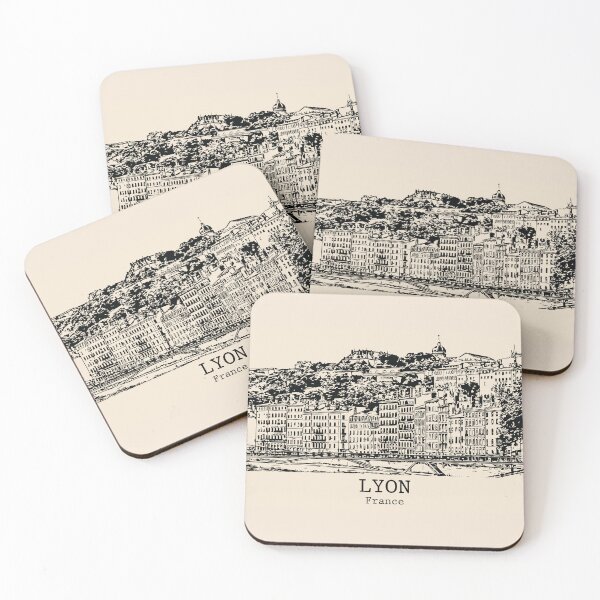 Item preview, Lyon - France designed and sold by Lakeric Cityscapes.