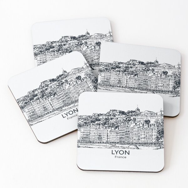 Item preview, Lyon - France designed and sold by Lakeric Cityscapes.