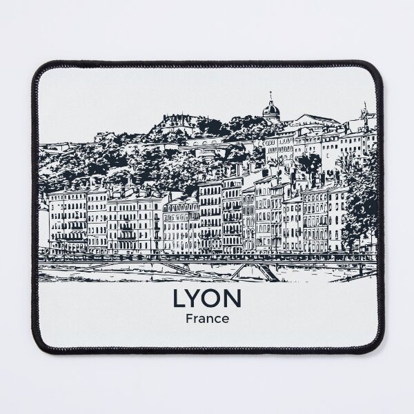 Item preview, Lyon - France designed and sold by Lakeric Cityscapes.
