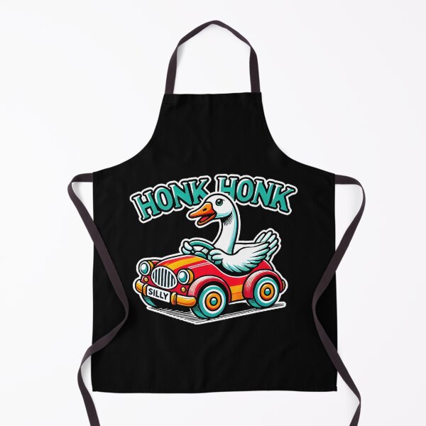 Item preview, Honk Honk Goose Driving | Silly Cartoon Design designed and sold by DrawHandArt.