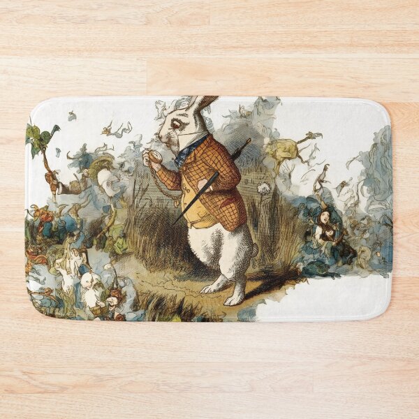 Item preview, White Rabbit - Alice in wonderland illustration John Tenniel designed and sold by Vintage Designs +.