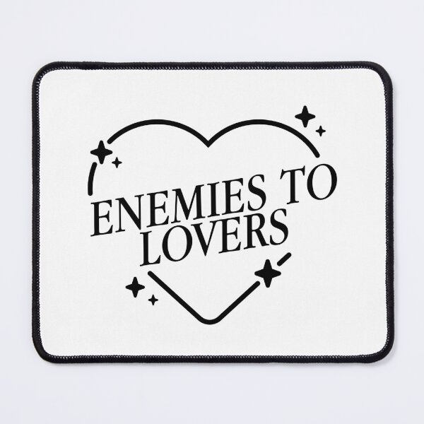 Item preview, Enemies To Lovers Sparkly Heart Black Version designed and sold by AlliMarieArt.