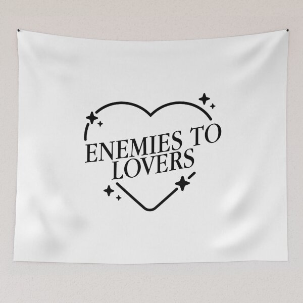 Item preview, Enemies To Lovers Sparkly Heart Black Version designed and sold by AlliMarieArt.