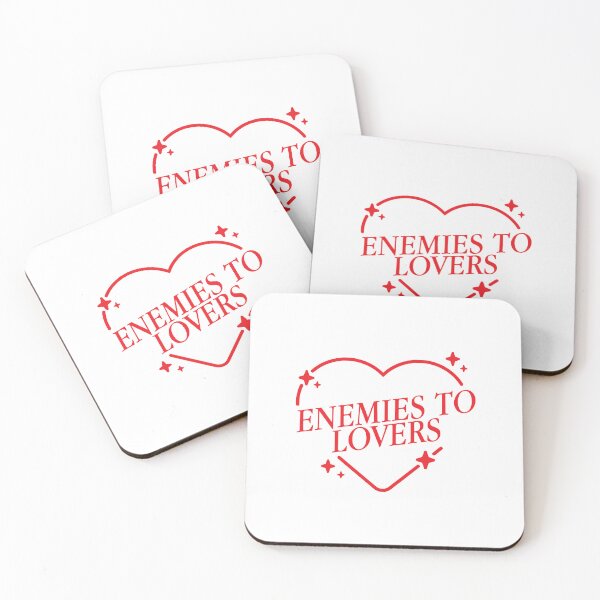 Item preview, Enemies To Lovers Sparkly Heart Red Version designed and sold by AlliMarieArt.