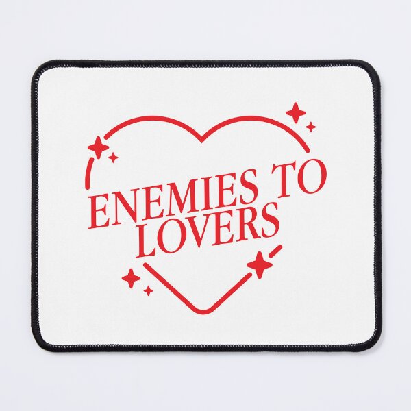 Item preview, Enemies To Lovers Sparkly Heart Red Version designed and sold by AlliMarieArt.