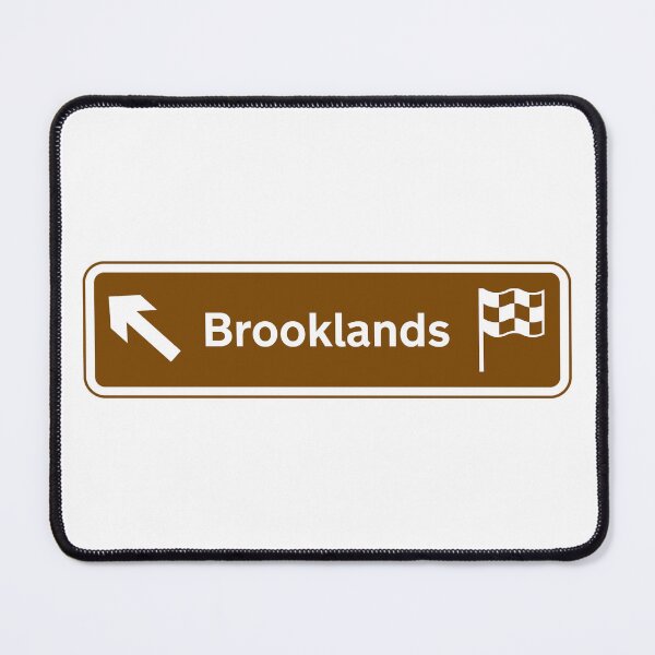 Item preview, Brooklands Circuit UK Style Road Sign designed and sold by Dougie Middleton.