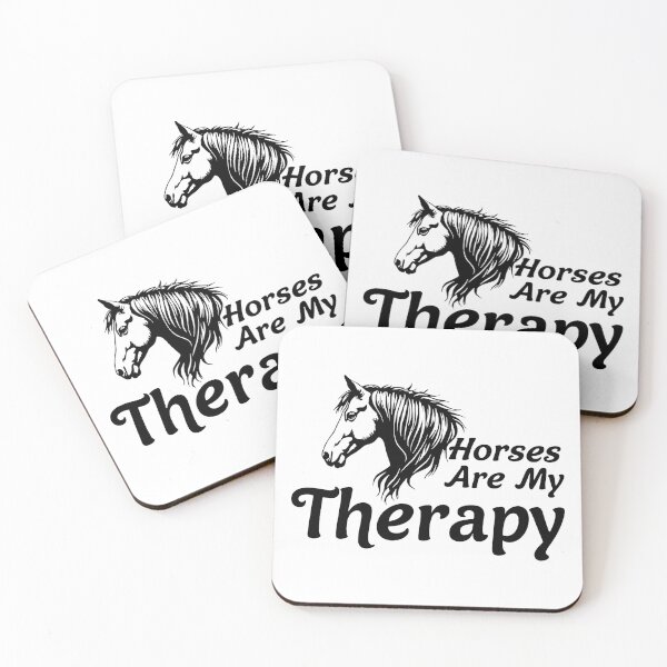 Item preview, Horses Are My Therapy designed and sold by YatoMino.