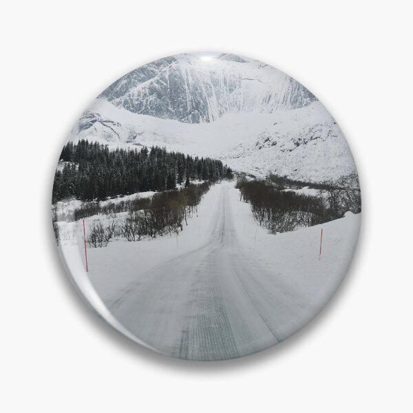 Item preview, Road on the Lofoten in winter designed and sold by Thomas Rieger.