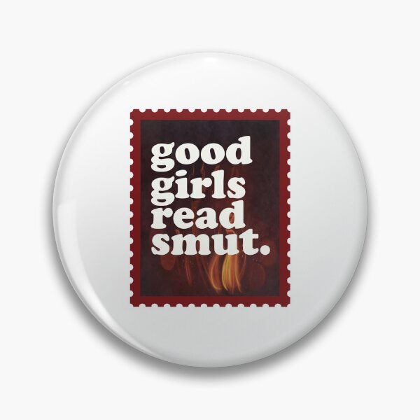 Item preview, Good Girls Read Smut Stamps for Booklovers Red Bookish designed and sold by StickyBook.
