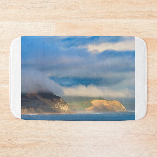Item preview, Spring Sunset with Rolling Fog over the Jurassic Coastline in Dorset designed and sold by Dorset Girl.