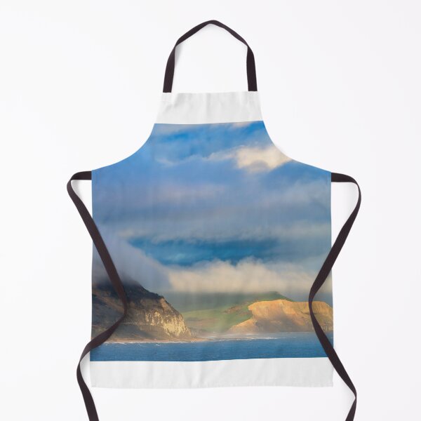 Item preview, Spring Sunset with Rolling Fog over the Jurassic Coastline in Dorset designed and sold by Dorset Girl.