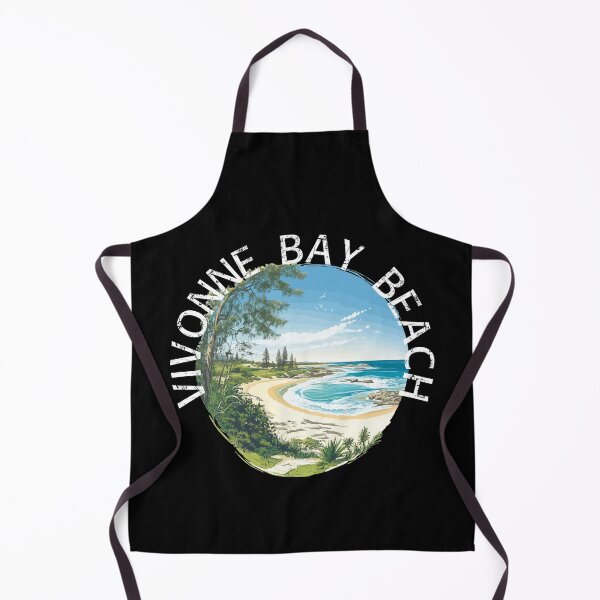 Item preview, Vivonne Bay Beach (with White Lettering) designed and sold by VelvetRoom.