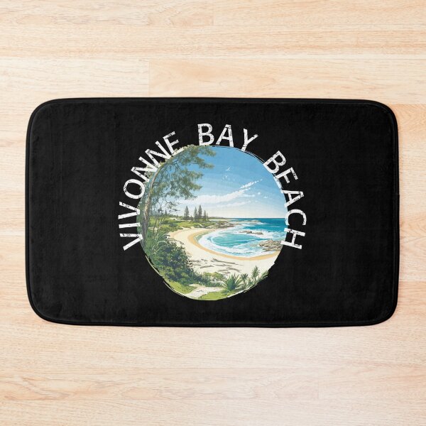 Item preview, Vivonne Bay Beach (with White Lettering) designed and sold by VelvetRoom.