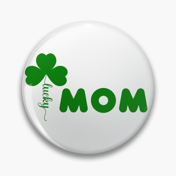 Item preview, Lucky Mom Green Shamrock Saint Patrick's day designed and sold by StreetArtPro.