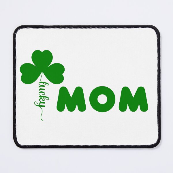 Item preview, Lucky Mom Green Shamrock Saint Patrick's day designed and sold by StreetArtPro.