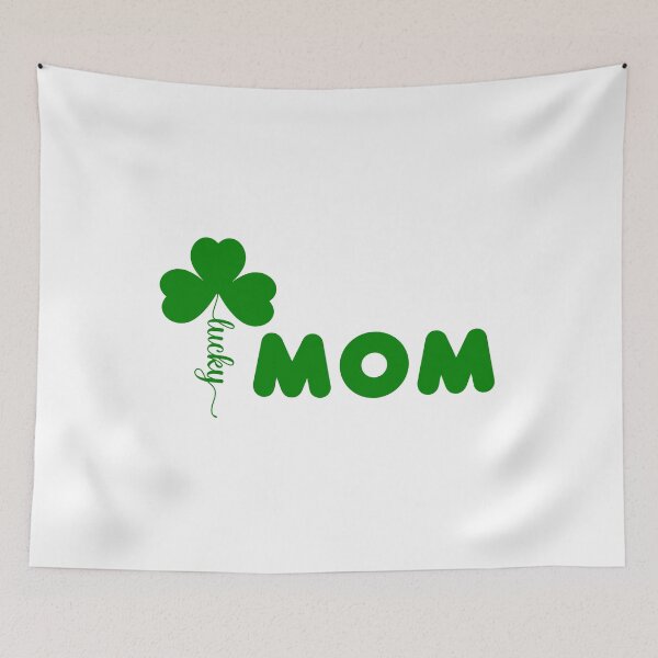 Item preview, Lucky Mom Green Shamrock Saint Patrick's day designed and sold by StreetArtPro.