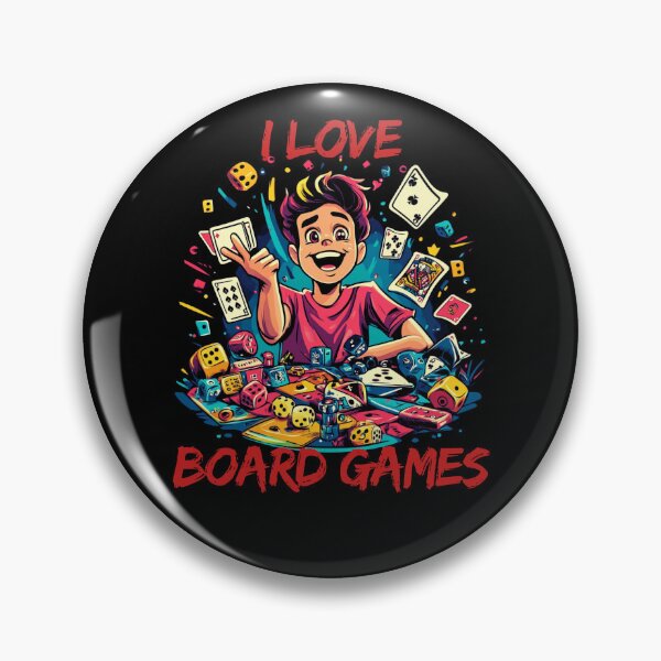 Item preview, I Love Board Games - Boardgame designed and sold by GivesItMyAll.