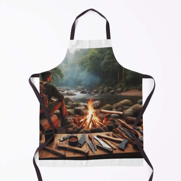 Item preview, Bushcraft in forest designed and sold by MindsAtelier.