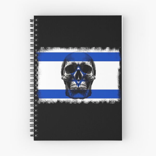 Item preview, ISRAEL SKULL FLAG NATION RAREART COUNTRY HALLOWEEN #ogirdor designed and sold by ogirdorgraphics.