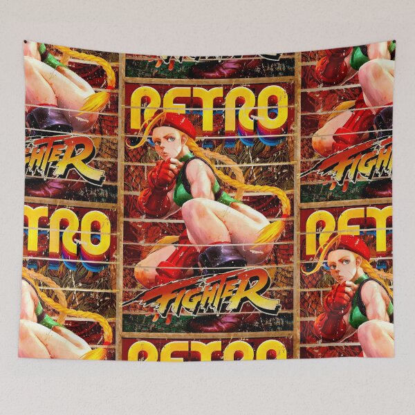 Item preview,  Cammy Retro Street Fighter Gaming Art Shirt designed and sold by Back2Collage.