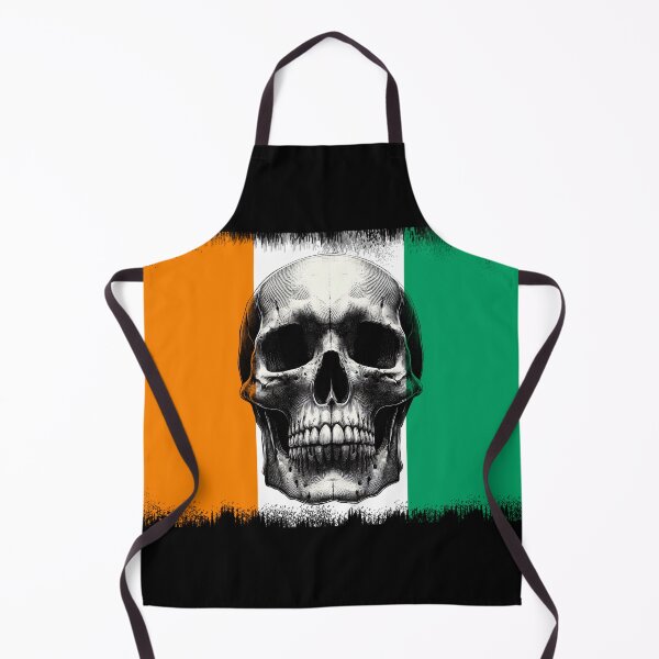 Item preview,  IVORY COAST SKULL FLAG NATION RAREART COUNTRY HALLOWEEN #ogirdor designed and sold by ogirdorgraphics.