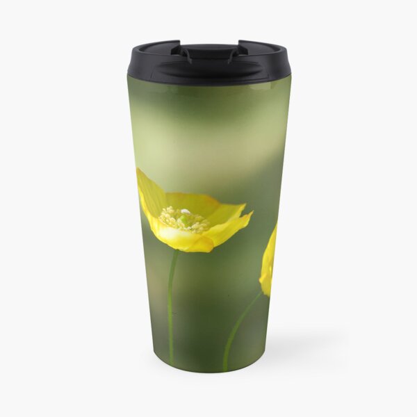 Poppies Travel Mug