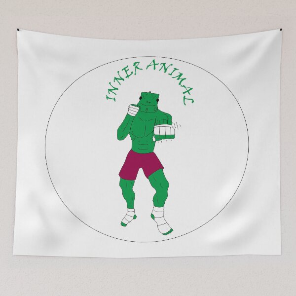 Item preview, Muay Thai Inner Animal Iguana designed and sold by RedEyeWolf.