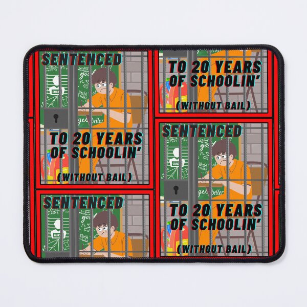 Item preview, SENTENCED TO 20 YEARS OF SCHOOLIN' (Without Bail) designed and sold by FREEKNSTEIN.