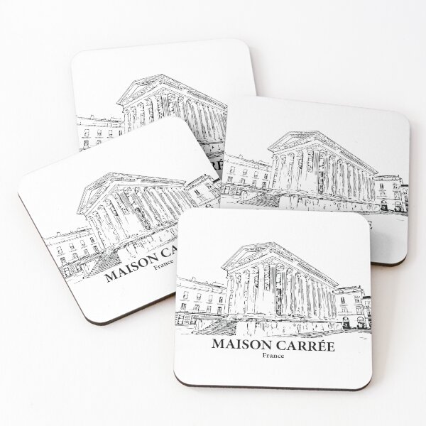 Item preview, Maison Carrée - France designed and sold by Lakeric Cityscapes.