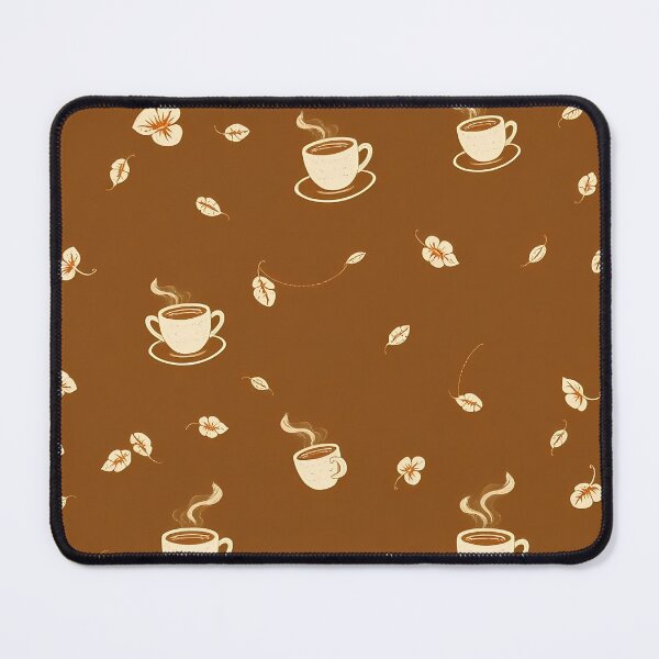Item preview, Background Tea Coffee Time Patterns Design Art Floral designed and sold by ART ATTACK ZONE.