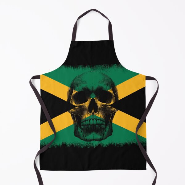 Item preview, JAMAICA SKULL FLAG NATION RAREART COUNTRY HALLOWEEN #ogirdor designed and sold by ogirdorgraphics.