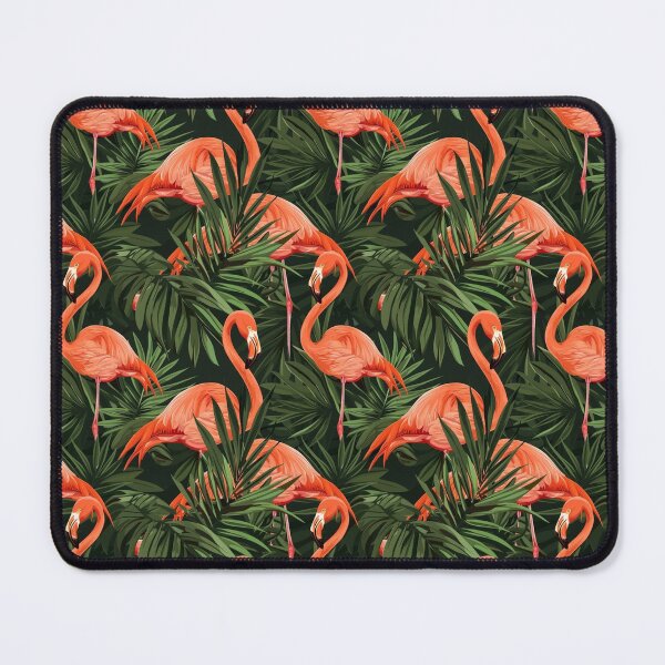 Item preview, Graceful Parade of Flamingos designed and sold by MidArtForge.