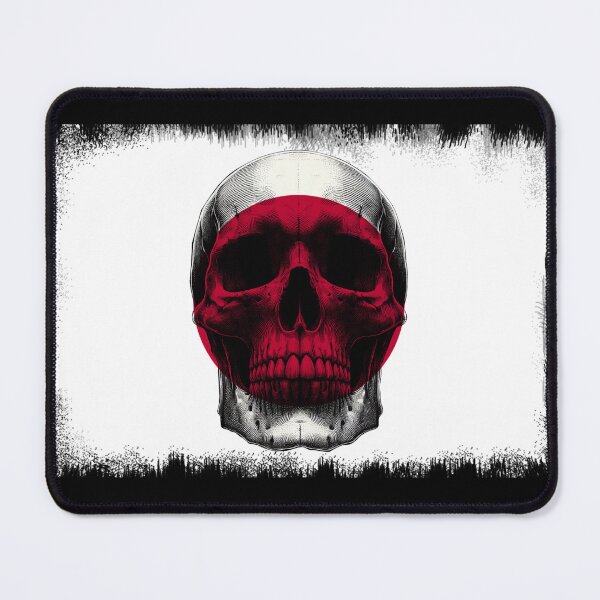 Item preview, JAPAN SKULL FLAG NATION RAREART COUNTRY HALLOWEEN #ogirdor designed and sold by ogirdorgraphics.