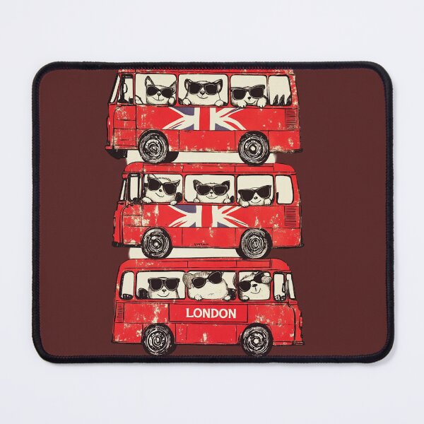 Item preview, London Bus Cool Cats 2 designed and sold by uncledougie.