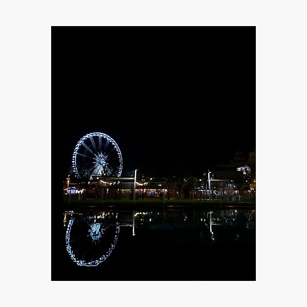 Item preview, Budapest Ferris Wheel at Night  designed and sold by beccainskeep.