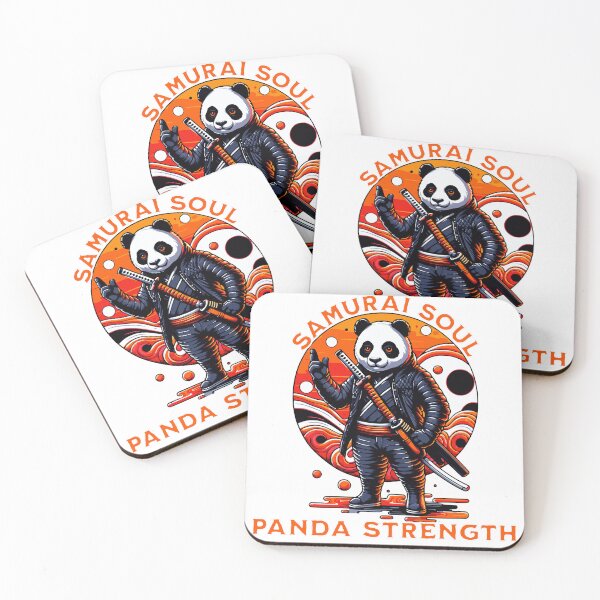 Item preview, Samurai soul, panda strength. designed and sold by Birkenmann.