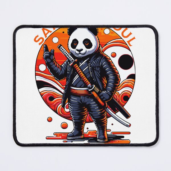 Item preview, Samurai soul, panda strength. designed and sold by Birkenmann.