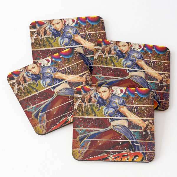 Item preview, Chun-Li Retro Street Fighter Gaming Art Shirt designed and sold by Back2Collage.